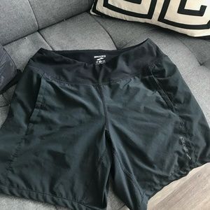 Black Brooks women's shorts